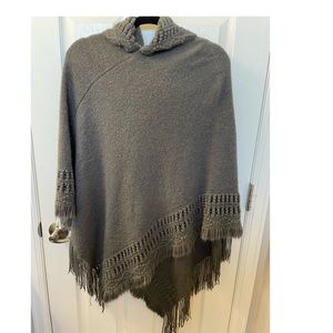 Dark Gray Poncho